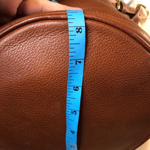 Dooney & Bourke Brown Pebbled Leather Hobo - Picture 14 of 16